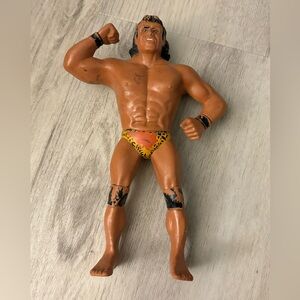 Vintage 1984 WWF LJN Series 1 Jimmy "Superfly" Snuka 8 Inch Rubber Figure